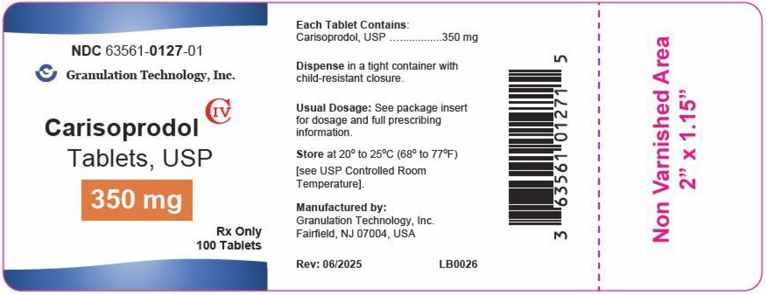 Carisoprodol Tablets